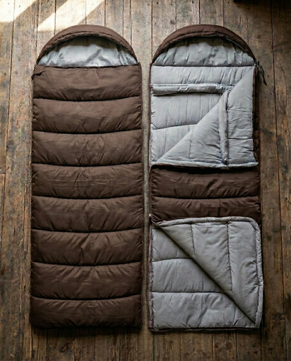 Insulated Camping Sleeping Bag – Lightweight 4-Season