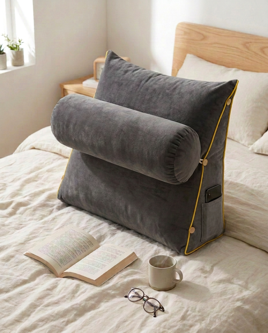 Reading Wedge Pillow | Ergonomic Back Support Cushion