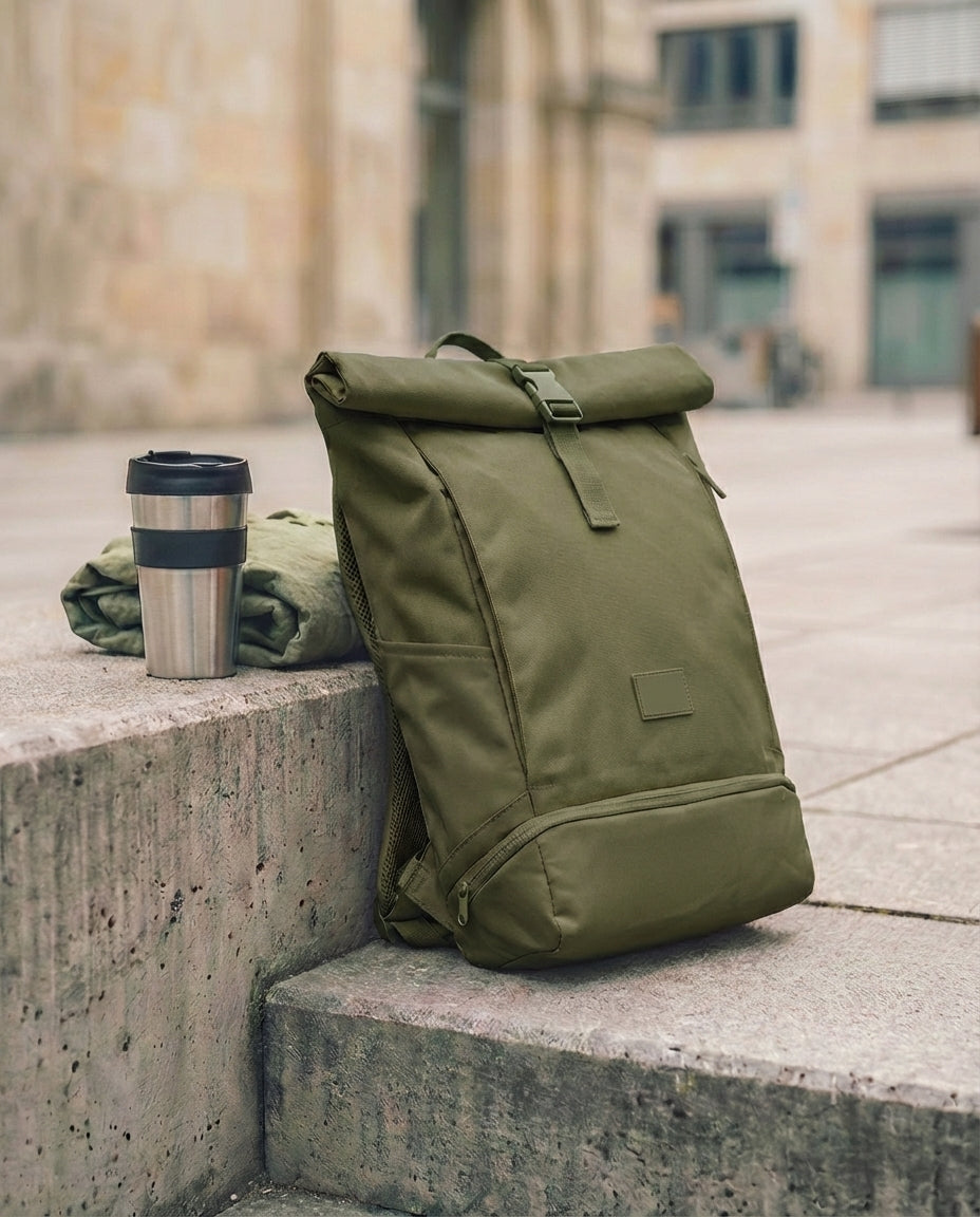 Roll-Top Backpack – DayShift | Work, Travel & Sport