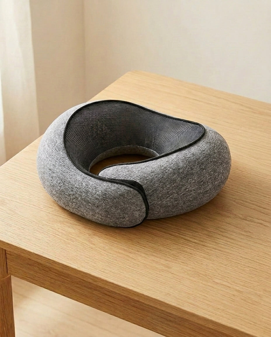 Memory Foam Travel Pillow | DreamDrift Neck Support