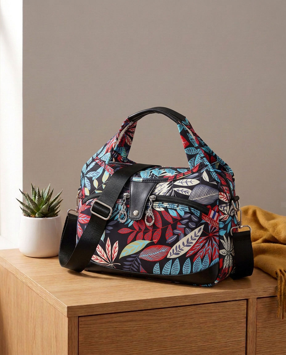 Anti-Theft Crossbody Handbag – Waterproof Oxford Tote