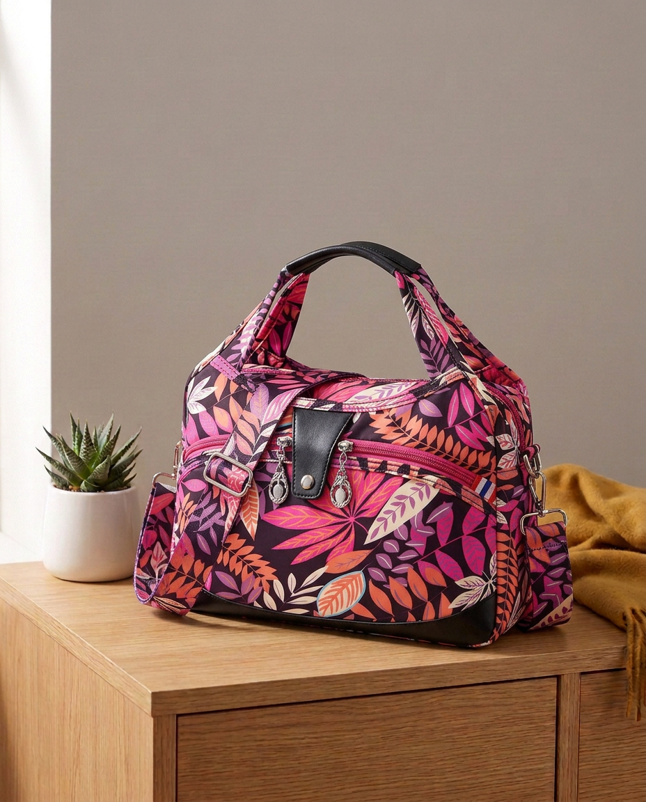 Anti-Theft Crossbody Handbag – Waterproof Oxford Tote