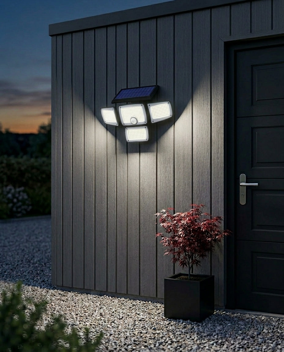 SentryBeam Solar Security Light