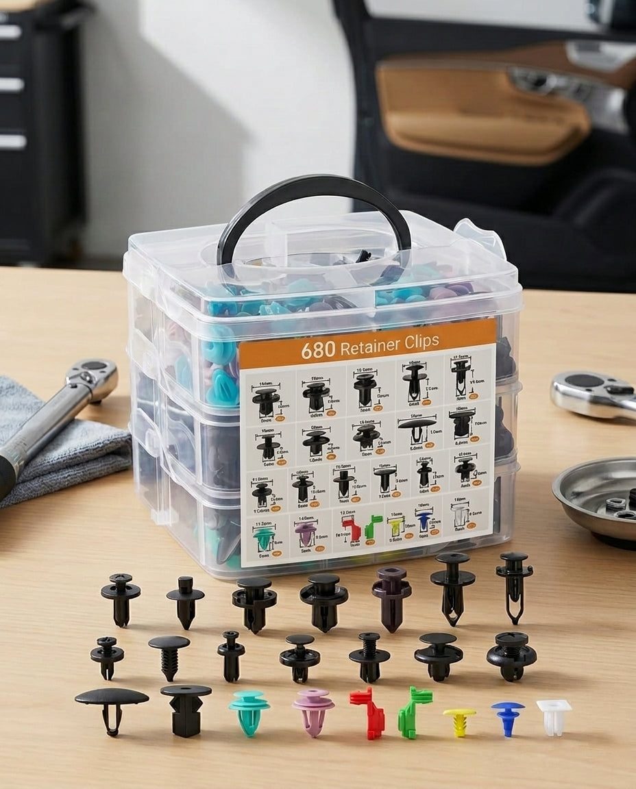 ClipVault 680 | The Complete Car Fastener Rescue Kit