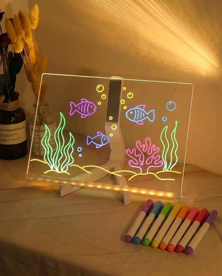 GlowBoard | LED DRAWING BOARD FOR CHILDREN