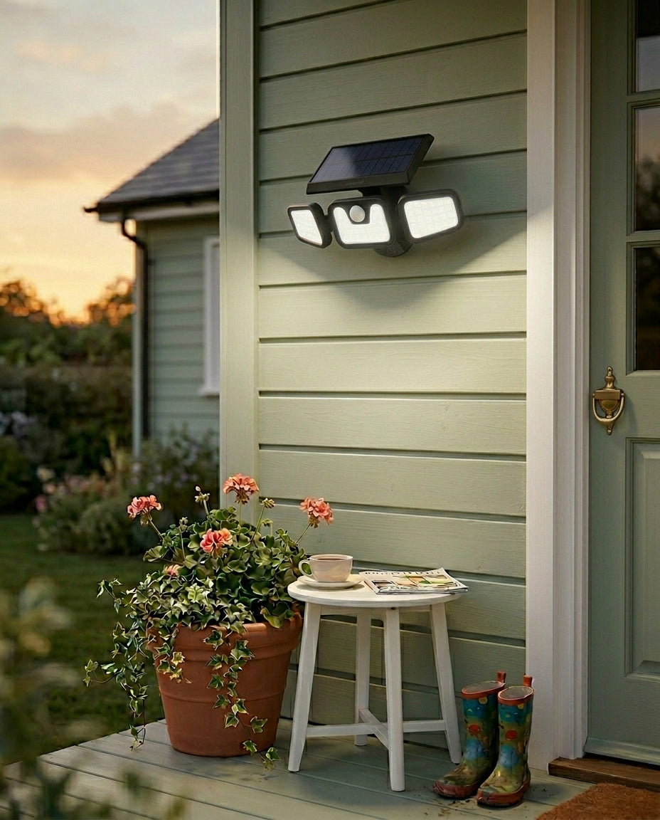 SentryBeam Solar Security Light