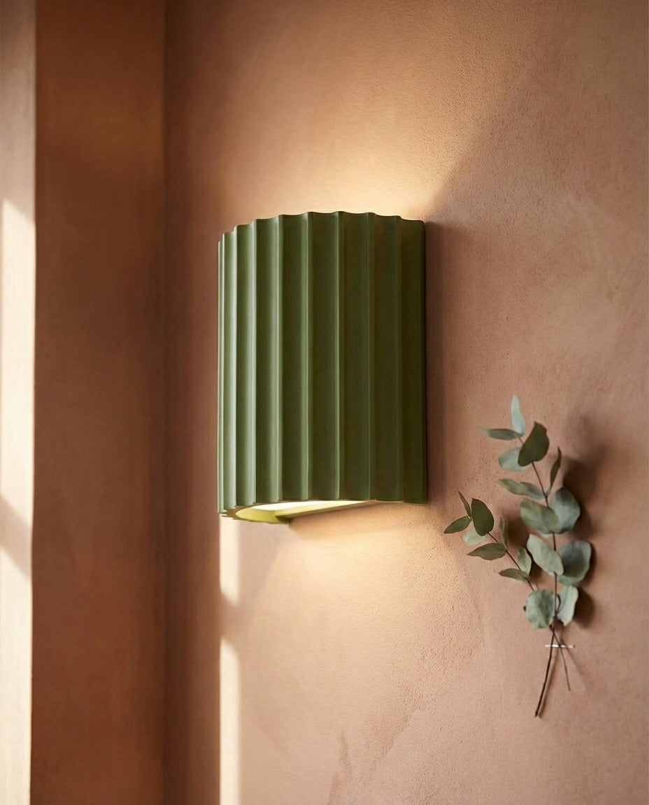 Resin Wall Light | Modern Sculptured Wall Lamp