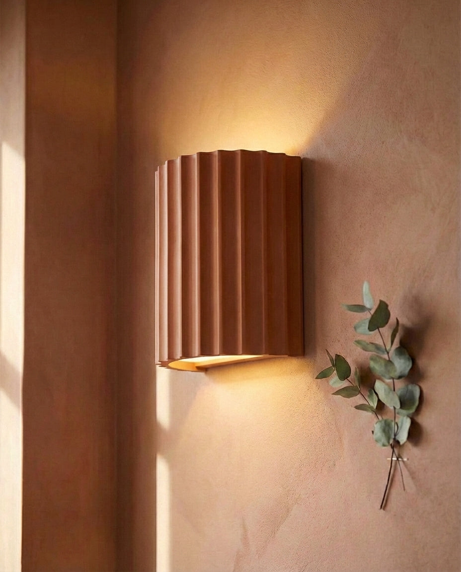 Resin Wall Light | Modern Sculptured Wall Lamp