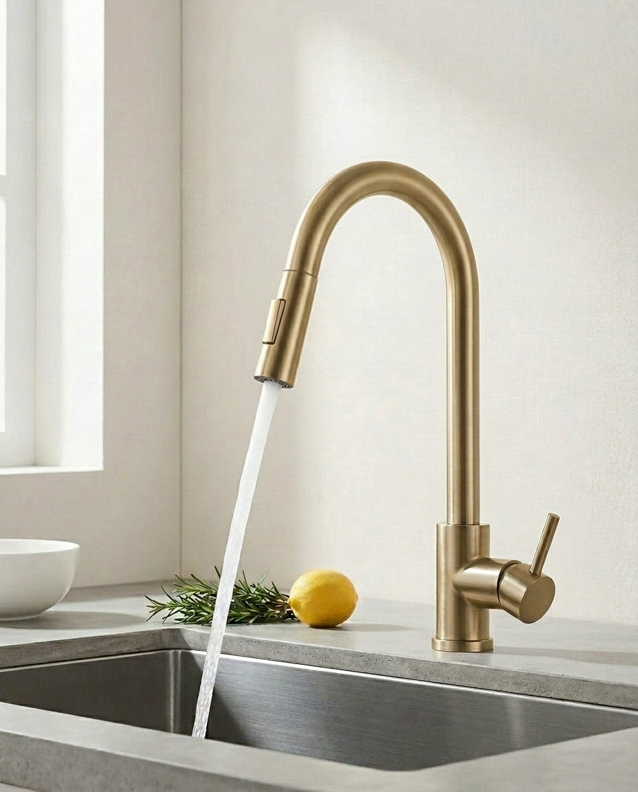 Touch Sensor Kitchen Tap with Pull-Out Spray | SilkFlow Pro