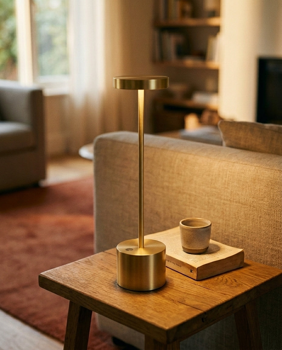 Rechargeable LED Table Lamp | Touch Dimming – Lumara