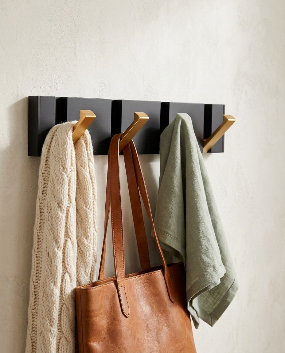 Foldable Wall Hook | Minimalist Stainless Steel Coat Hook