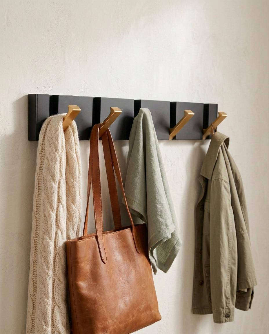 Foldable Wall Hook | Minimalist Stainless Steel Coat Hook