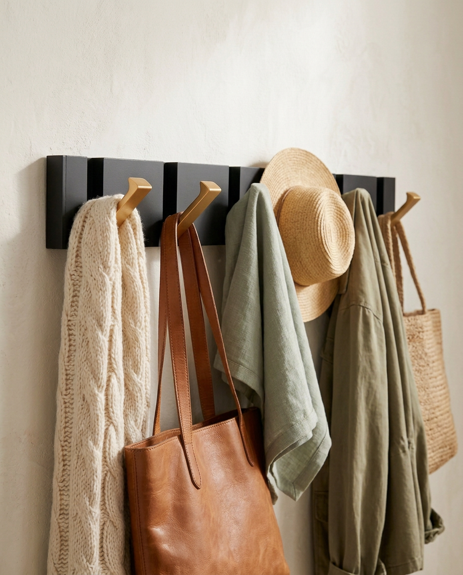 Foldable Wall Hook | Minimalist Stainless Steel Coat Hook