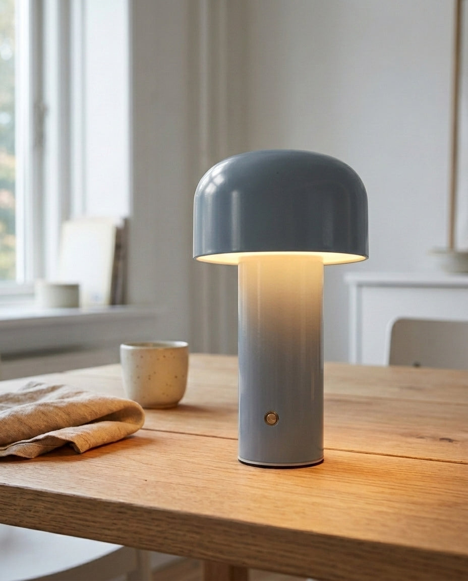 Mushroom Table Lamp | Rechargeable LED Touch Light