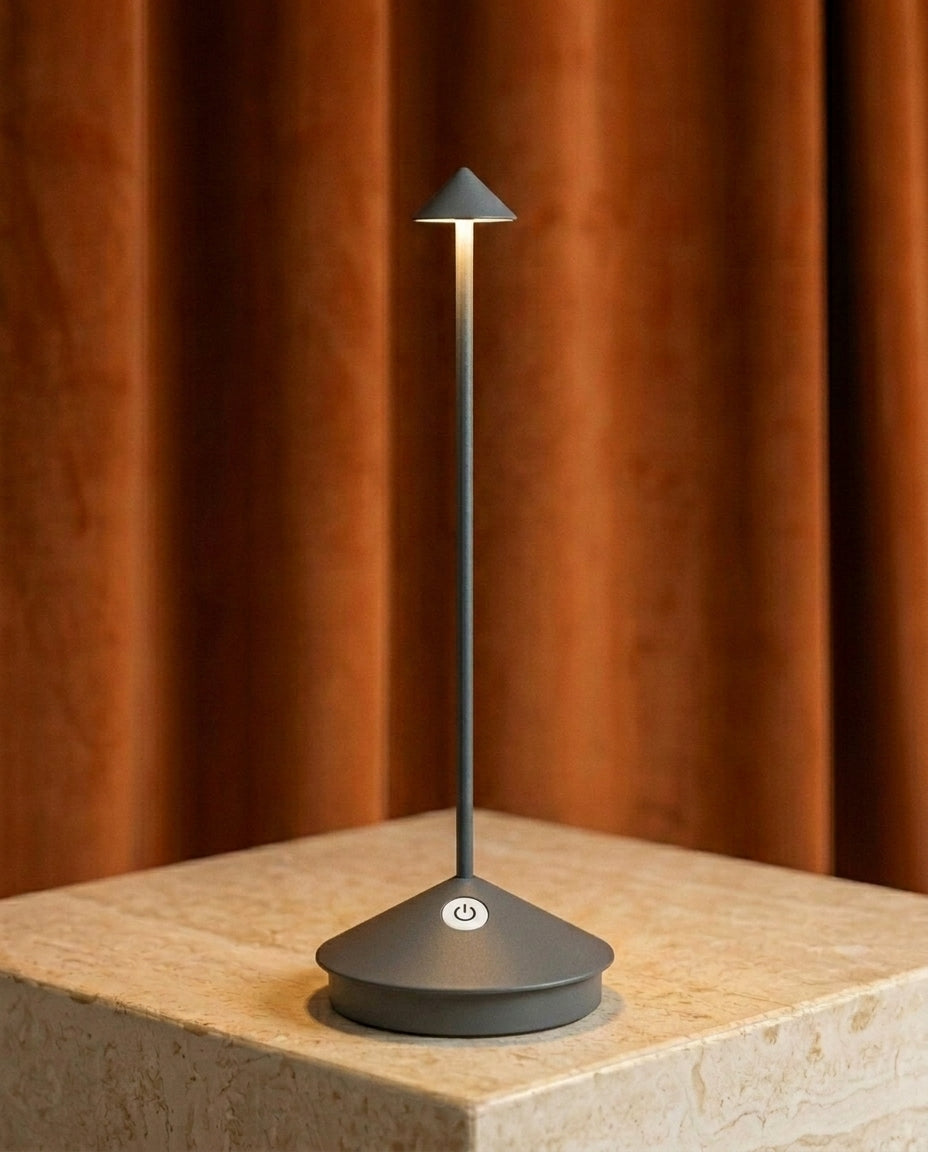 Wireless LED Table Lamp – Dimmable & Rechargeable | LumiSlim