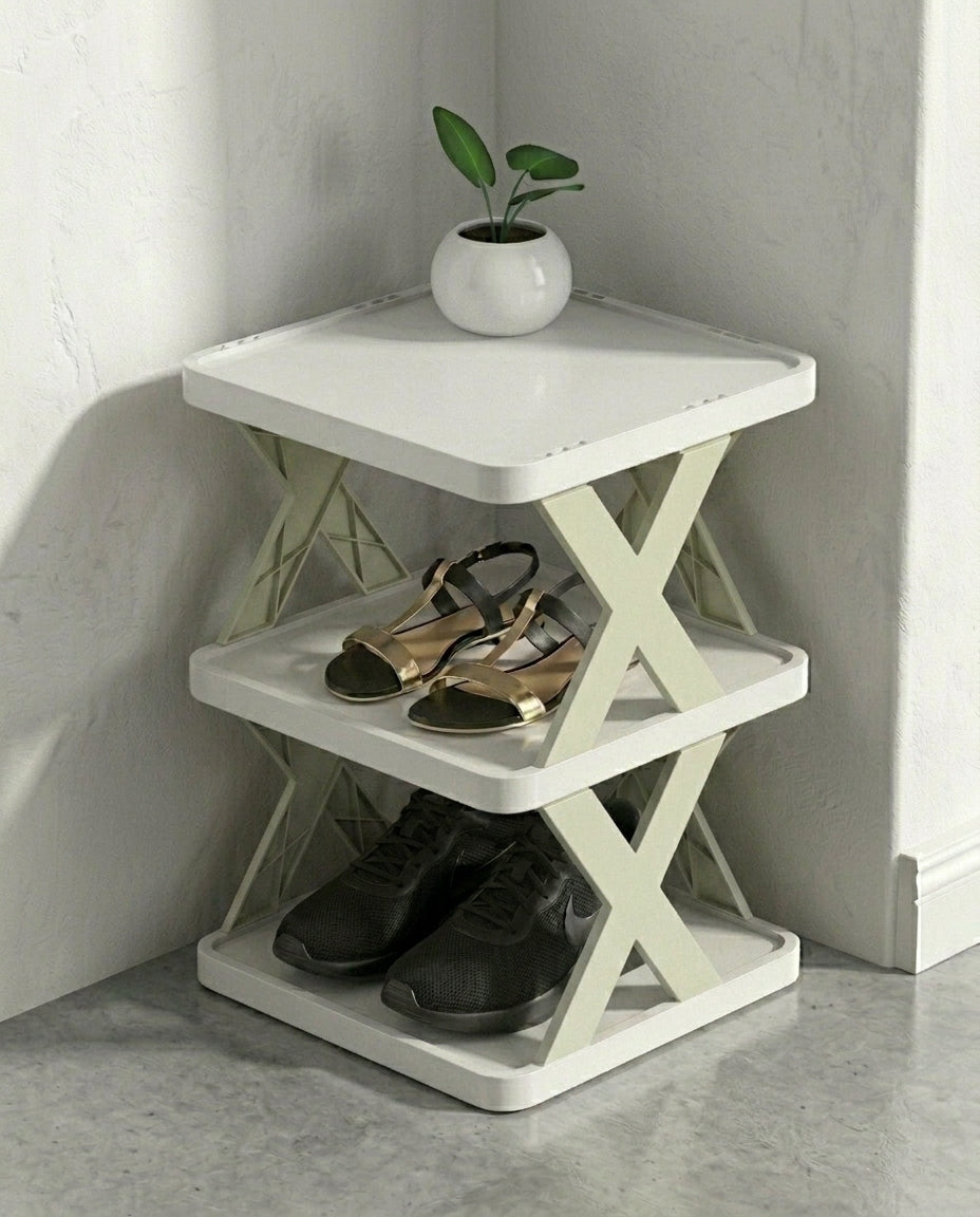 Vertical Shoe Rack | Multi-Tier Space-Saving Storage Stand