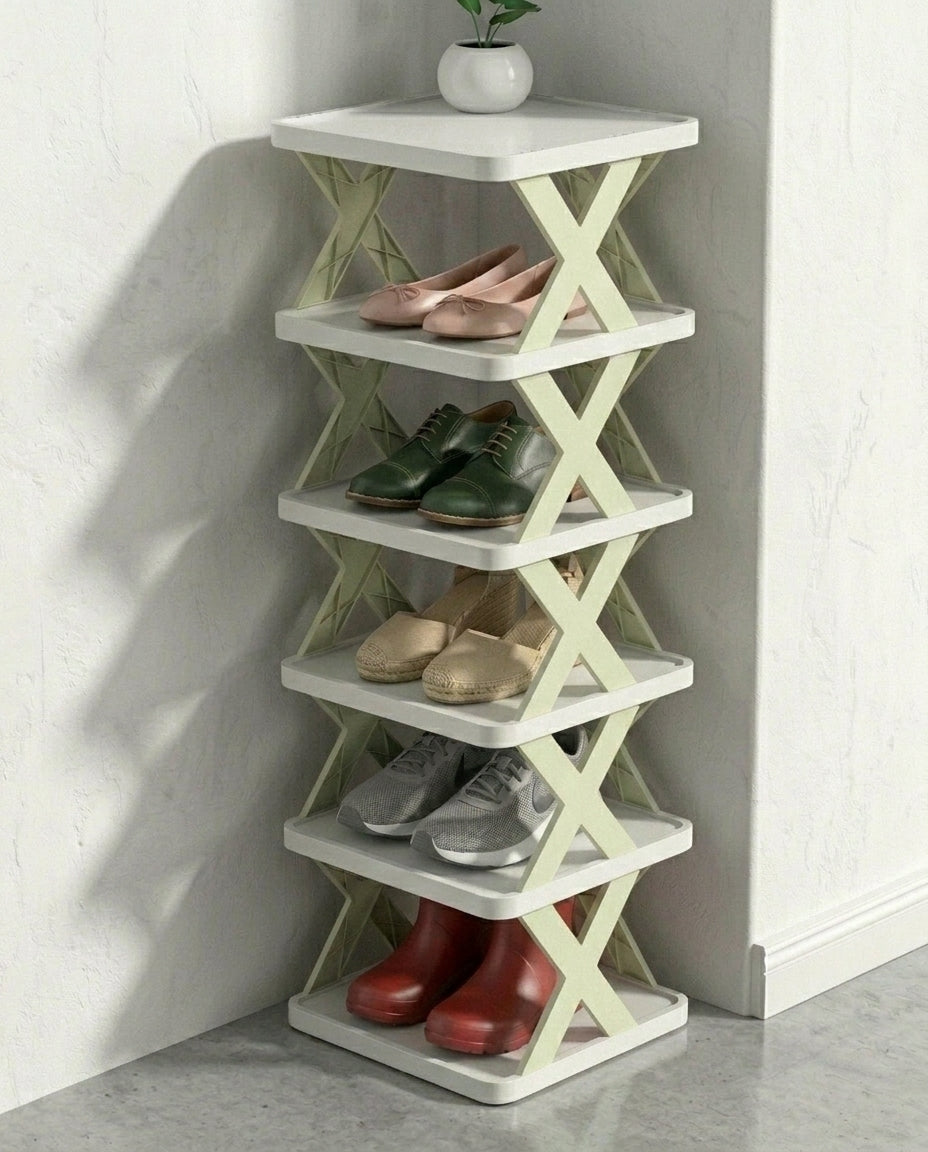 Vertical Shoe Rack | Multi-Tier Space-Saving Storage Stand