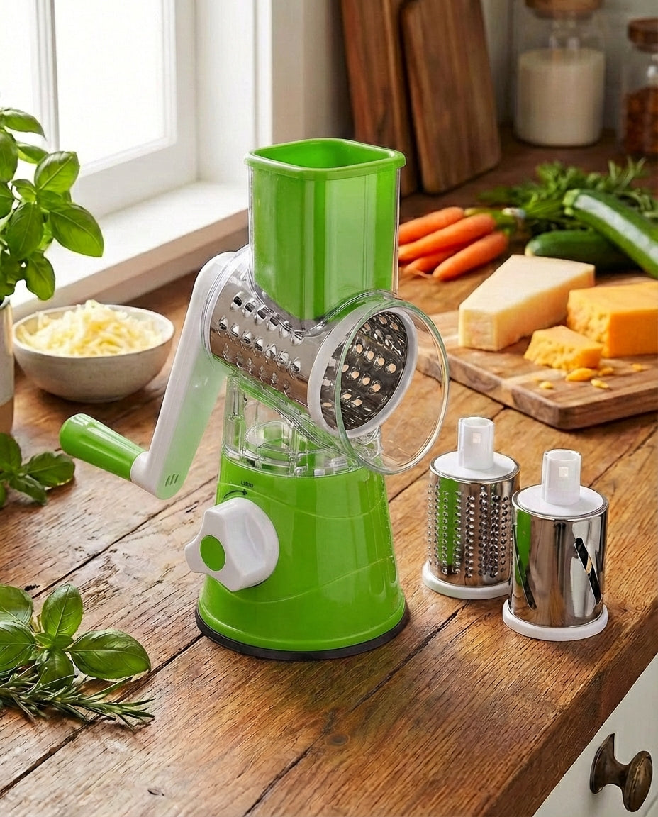 ChopMaster Pro 3-in-1 Rotary Grater