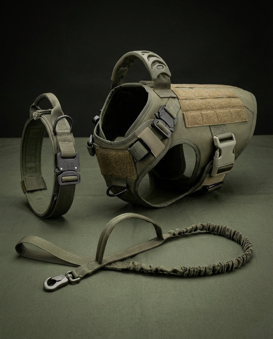 Tactical Dog Harness | TrailGuard Pro Training Set