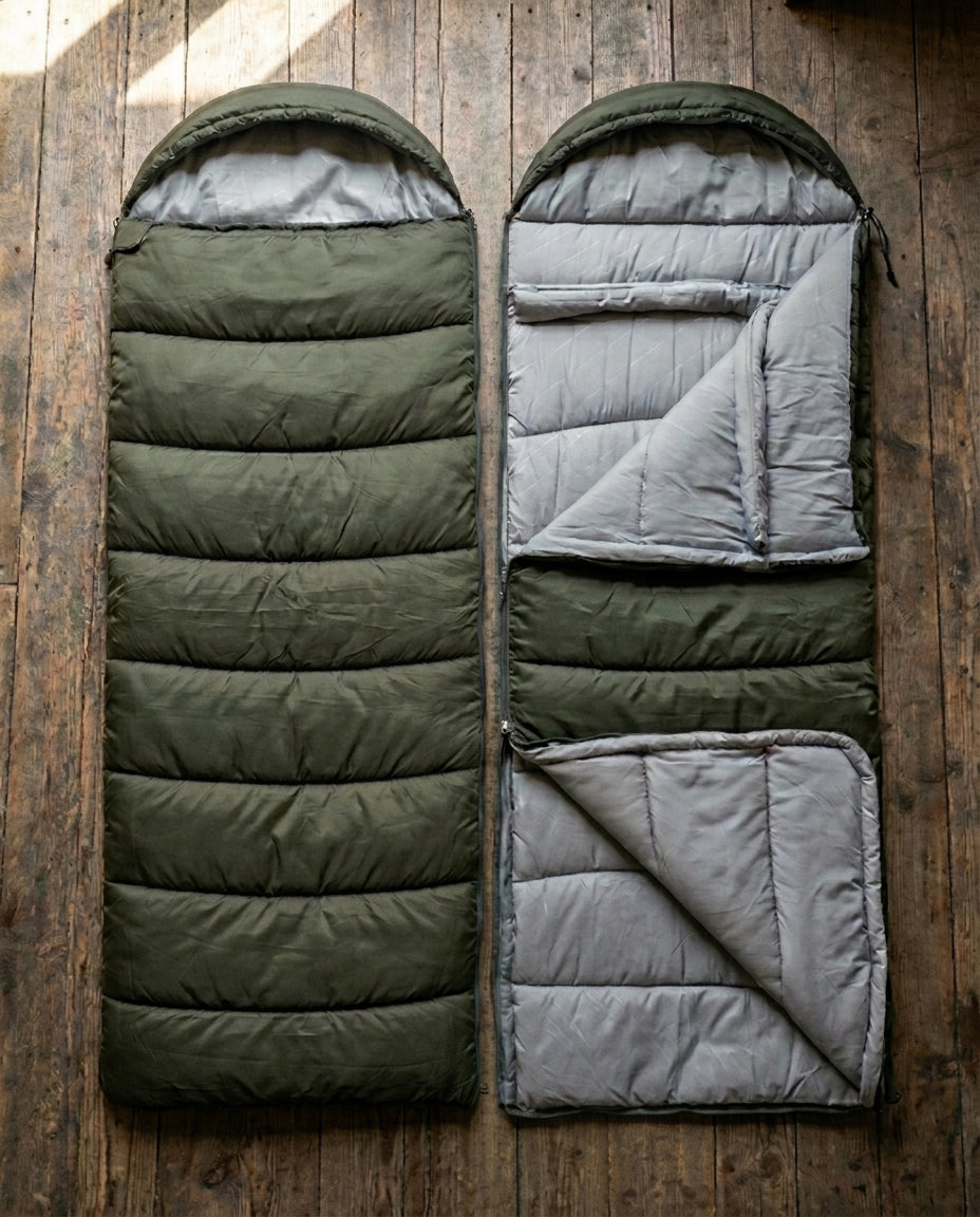 Insulated Camping Sleeping Bag – Lightweight 4-Season