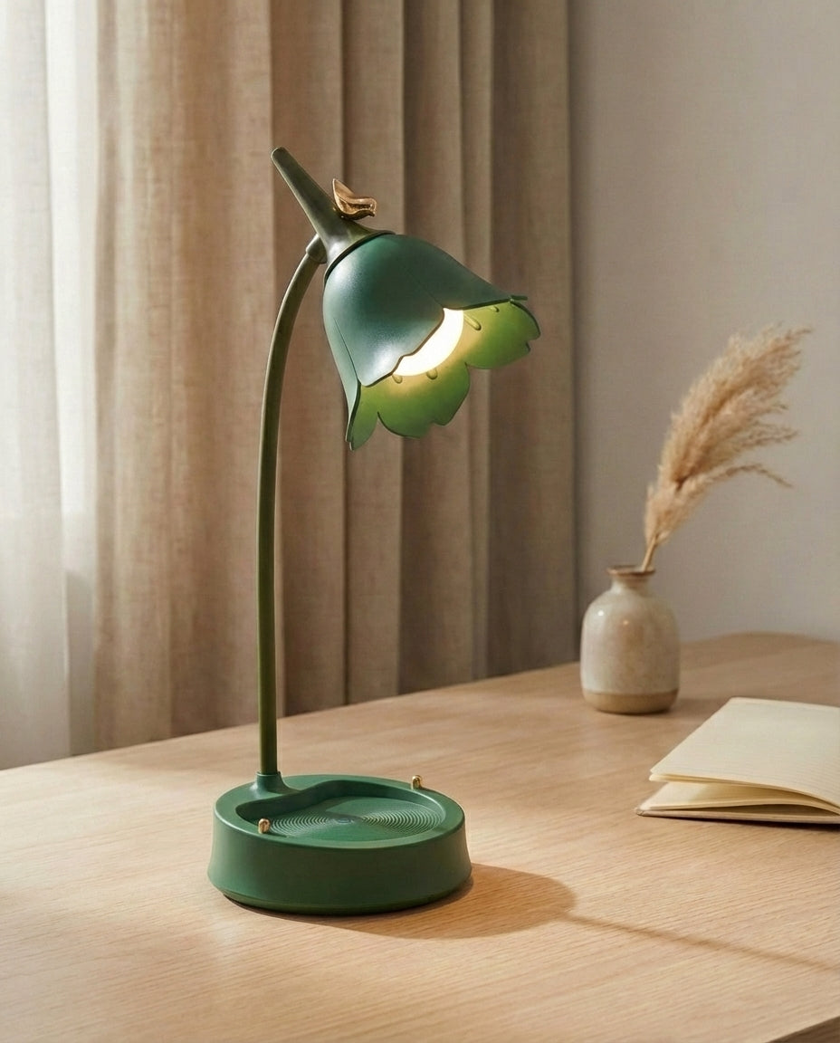 Flower Desk Lamp | Petal Night Light – Touch & Dimmable LED