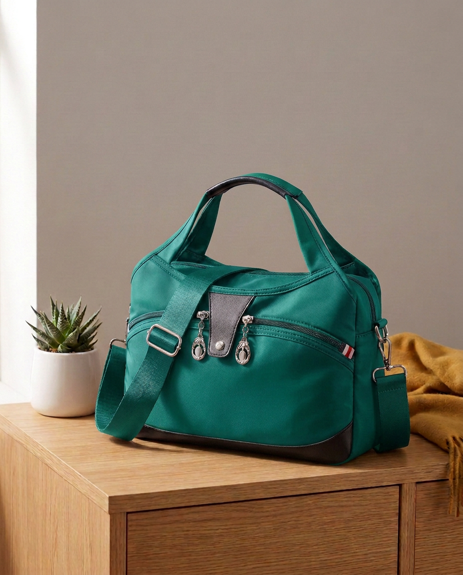 Anti-Theft Crossbody Handbag – Waterproof Oxford Tote