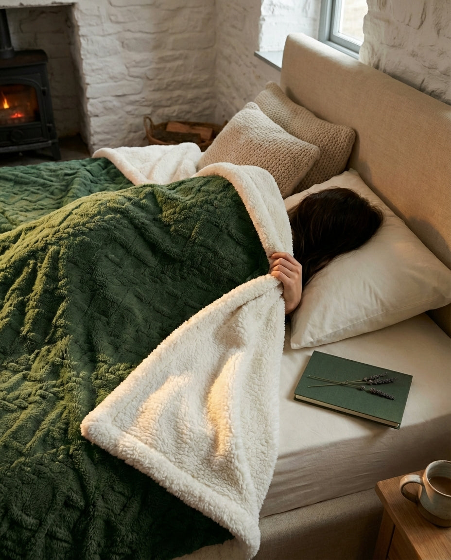 Winter Fleece Blanket – Luxury Plush Throw | 5 Sizes