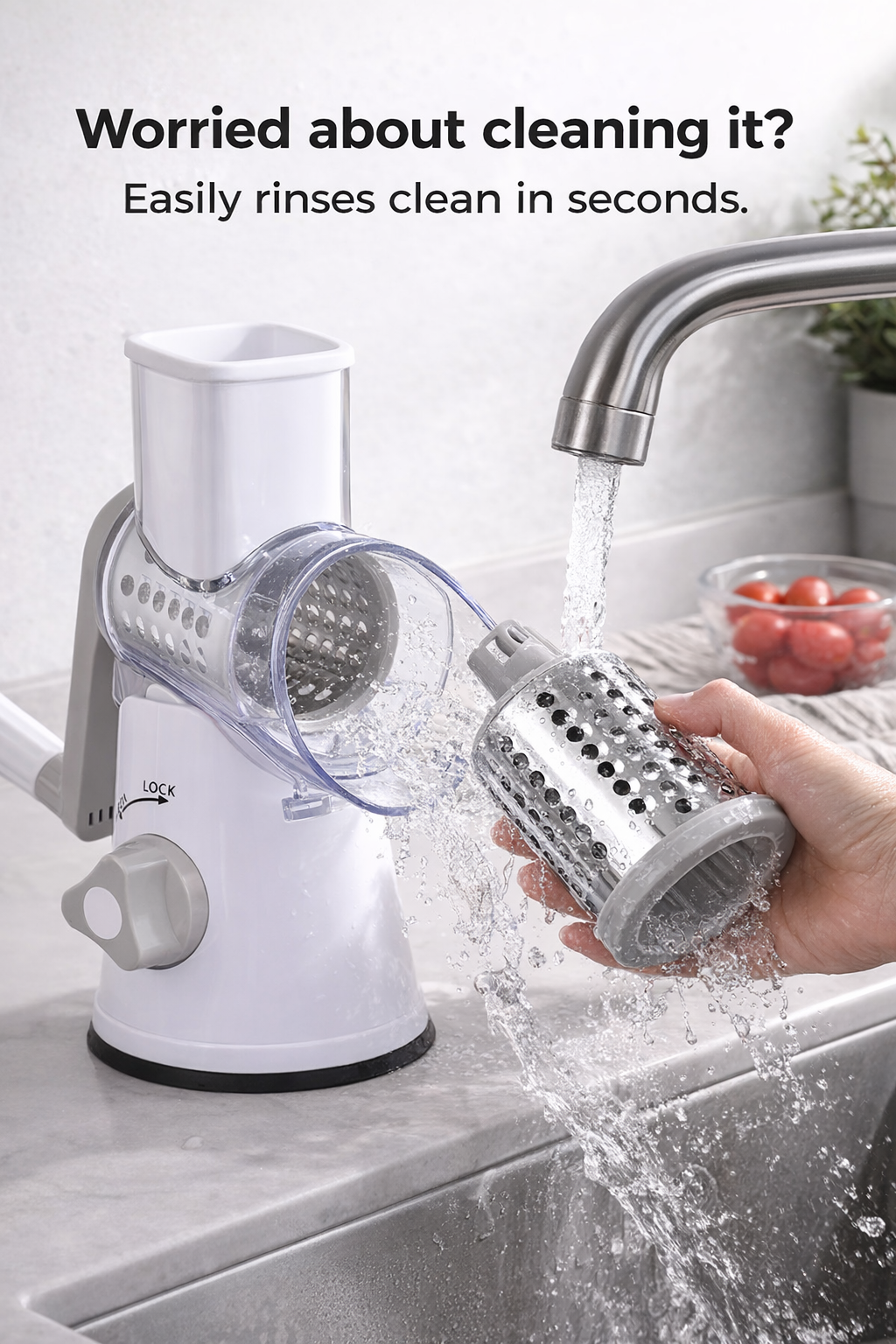 ChopMaster Pro 3-in-1 Rotary Grater