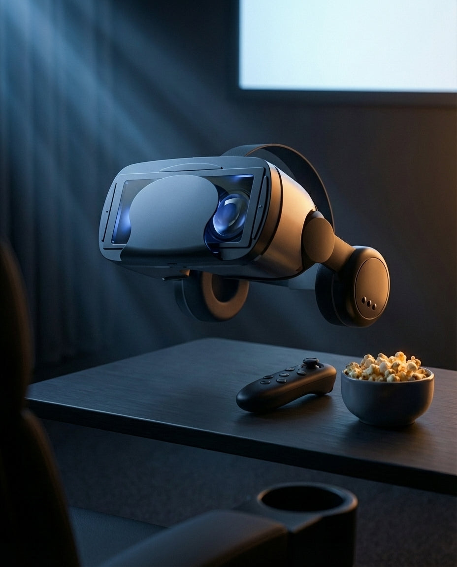 VR Headset with Built-In Headphones | ImmersaView Pro