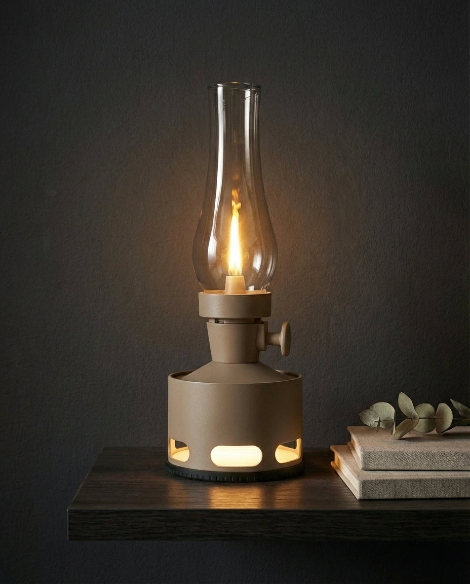 Rechargeable Vintage LED Lantern – WickGlow | USB-C
