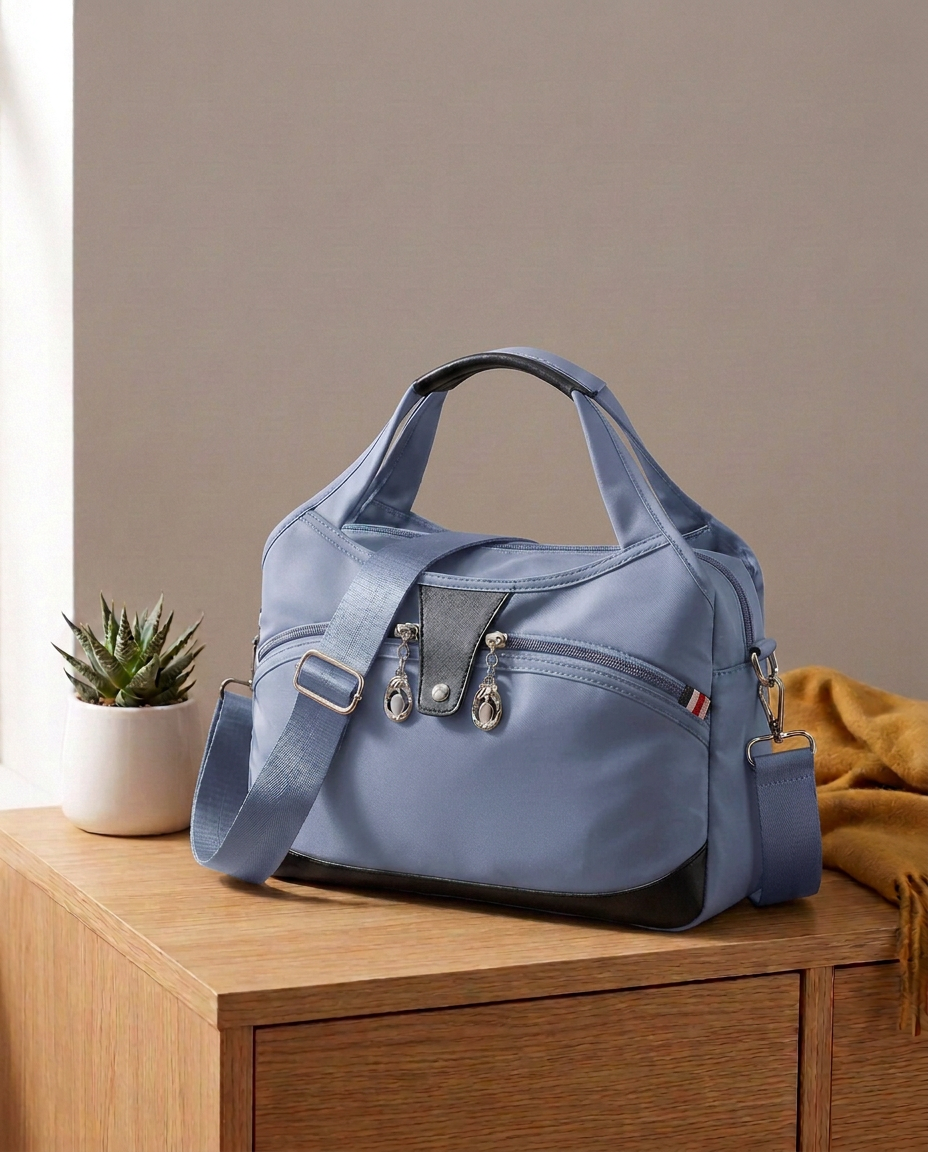 Anti-Theft Crossbody Handbag – Waterproof Oxford Tote