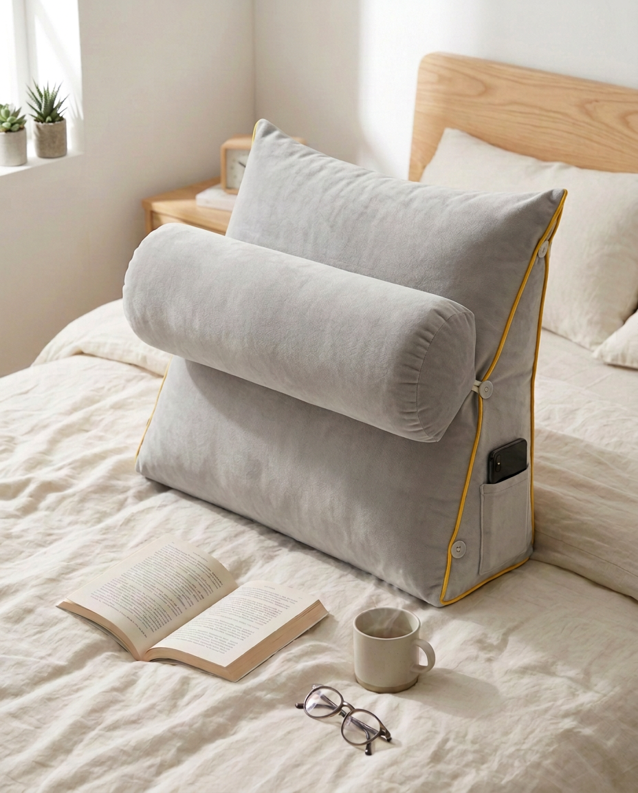 Reading Wedge Pillow | Ergonomic Back Support Cushion