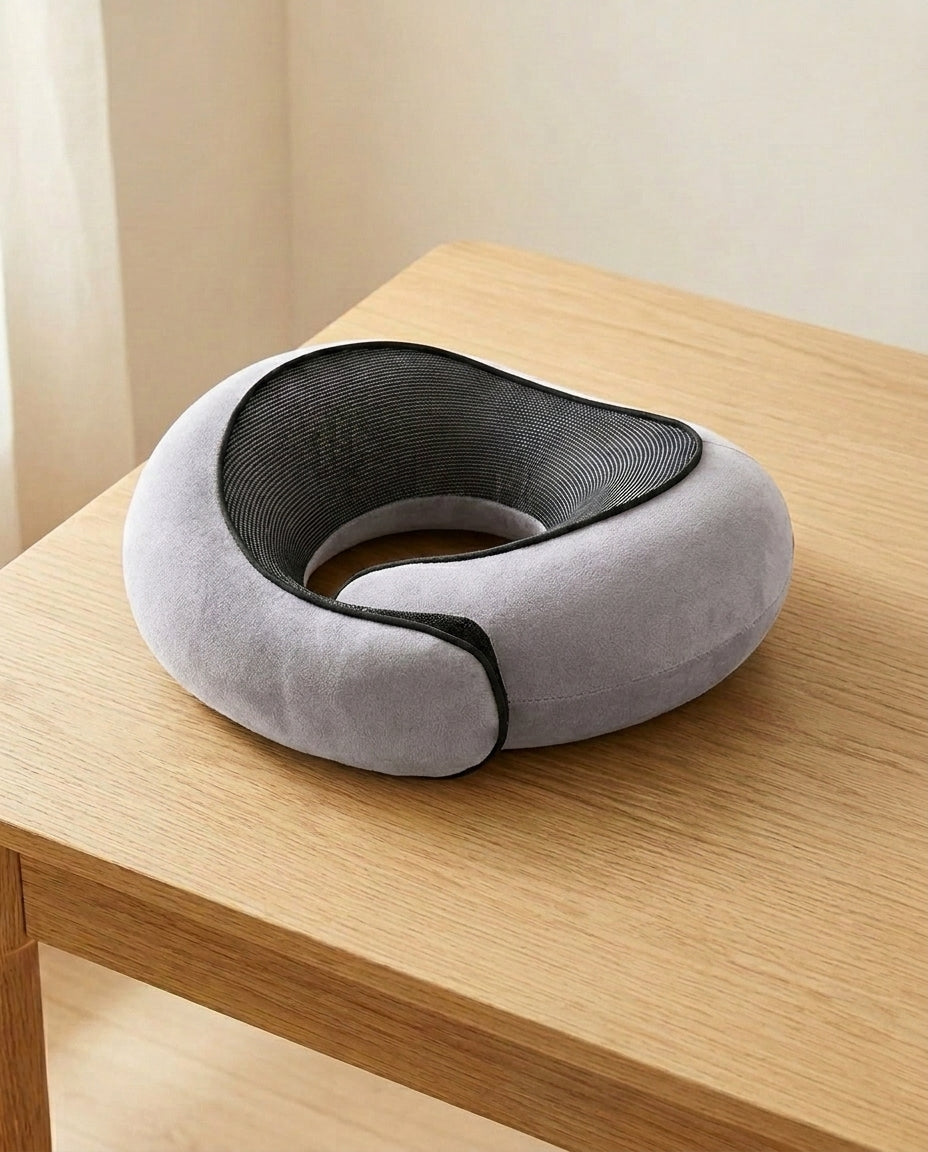 Memory Foam Travel Pillow | DreamDrift Neck Support