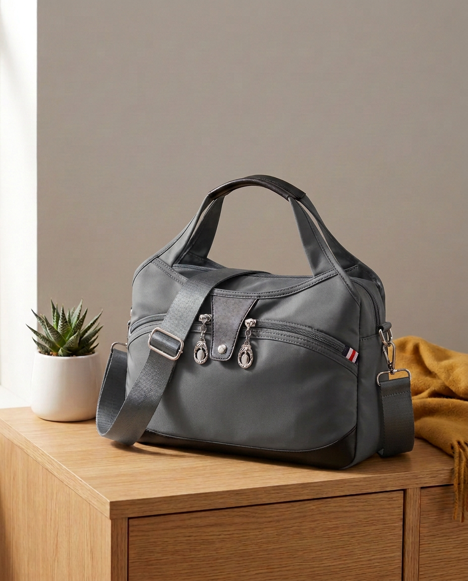 Anti-Theft Crossbody Handbag – Waterproof Oxford Tote