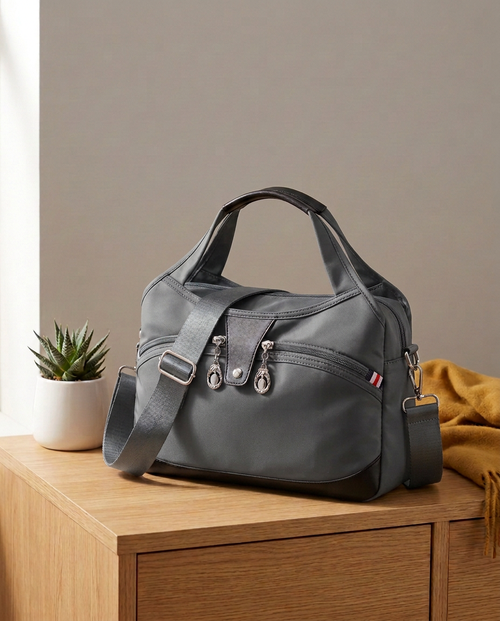 Anti-Theft Crossbody Handbag – Waterproof Oxford Tote