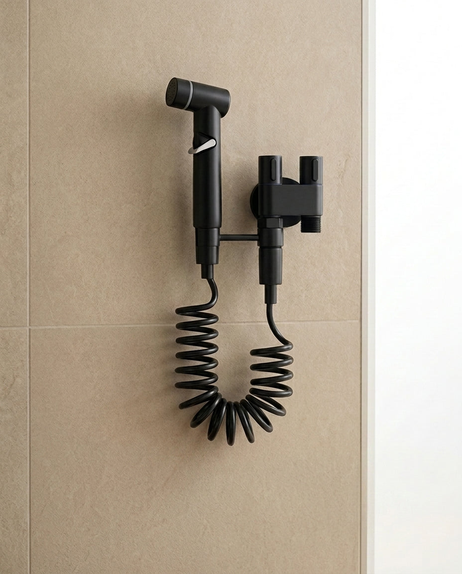 High-Pressure Bidet Sprayer | Wall-Mounted Toilet Spray Jet