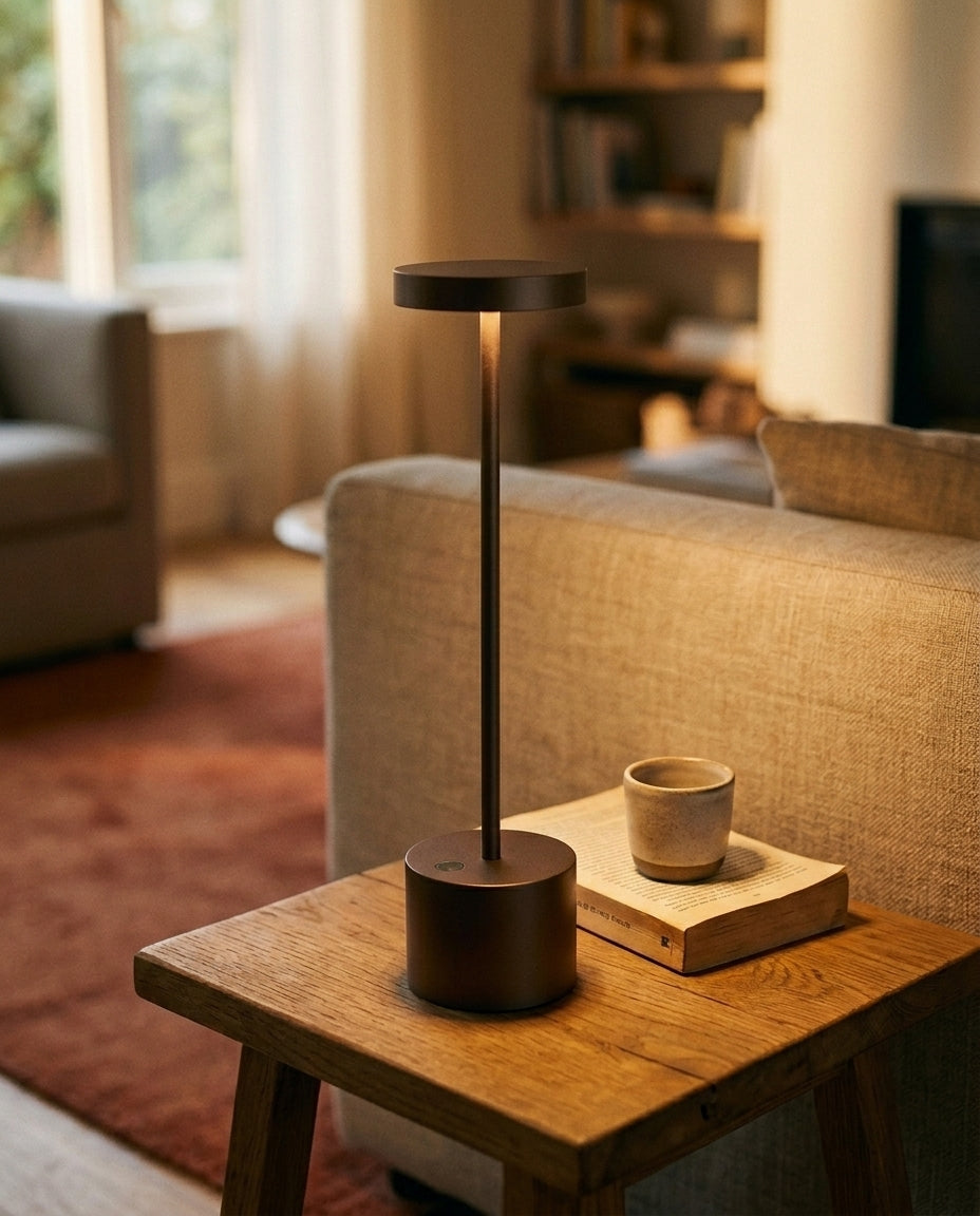 Rechargeable LED Table Lamp | Touch Dimming – Lumara