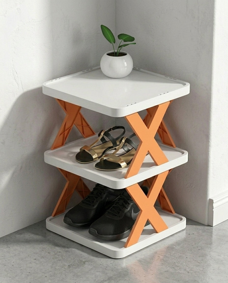Vertical Shoe Rack | Multi-Tier Space-Saving Storage Stand
