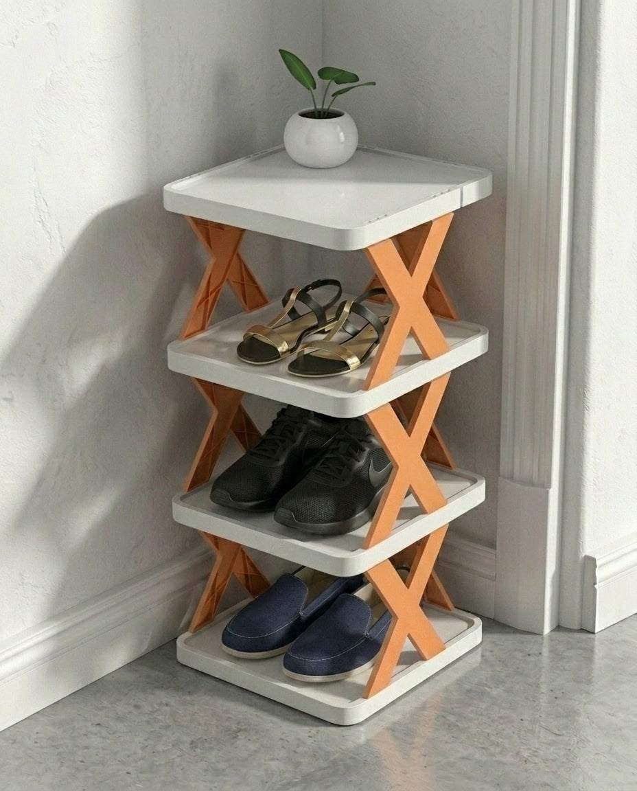 Vertical Shoe Rack | Multi-Tier Space-Saving Storage Stand