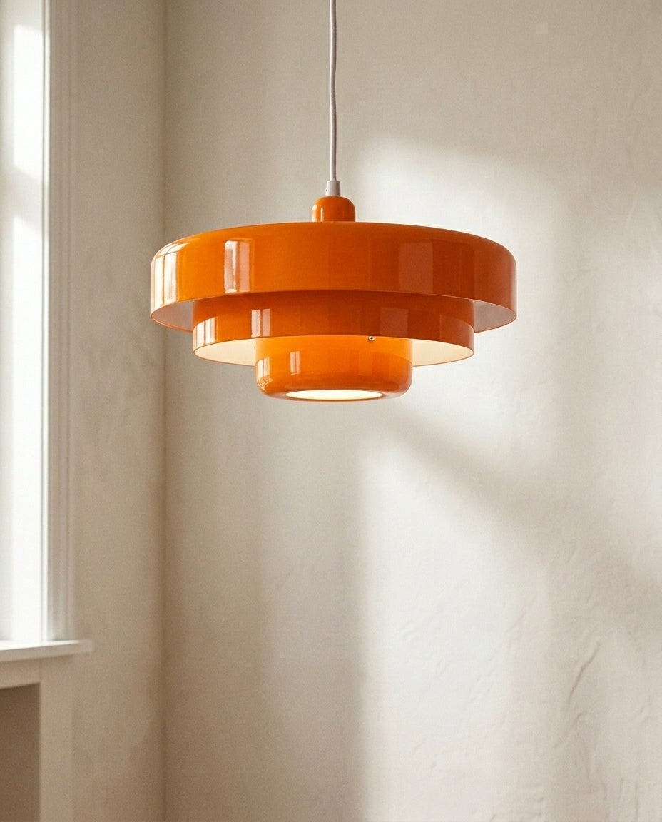 Nordic Pendant Light | Multi-Tier Vintage LED Ceiling Lamp