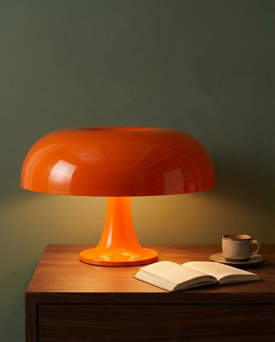 Portable Mushroom Lamp – Cordless Warm-Glow Table Light