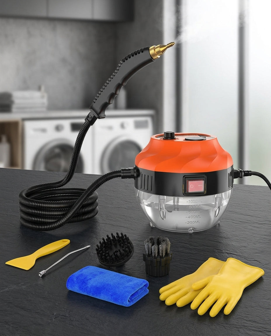 2800W Steam Cleaner | Kitchen & Car High-Pressure Steamer