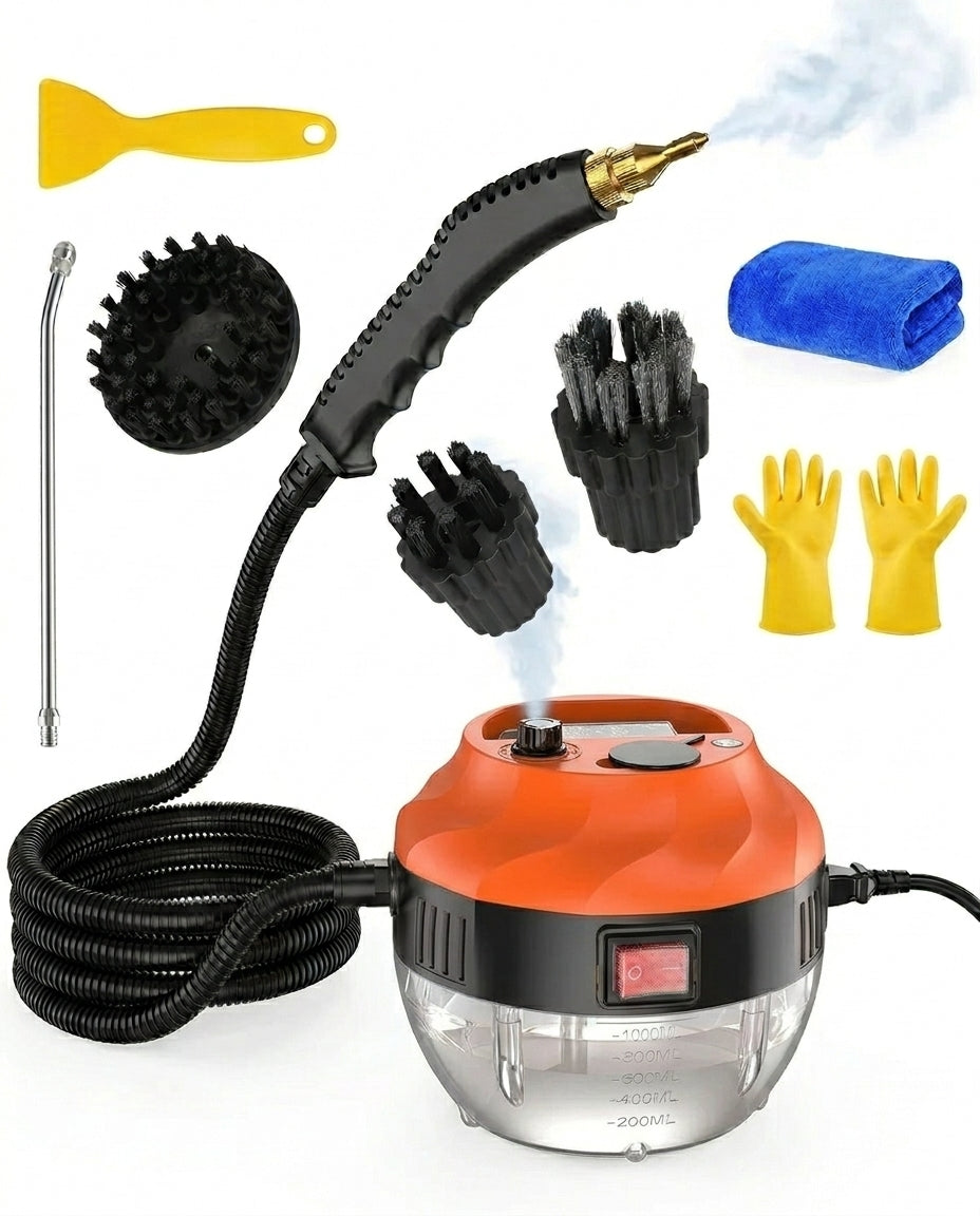 Steam Cleaner 2800W | PowerVapour Pro Home & Car Cleaner