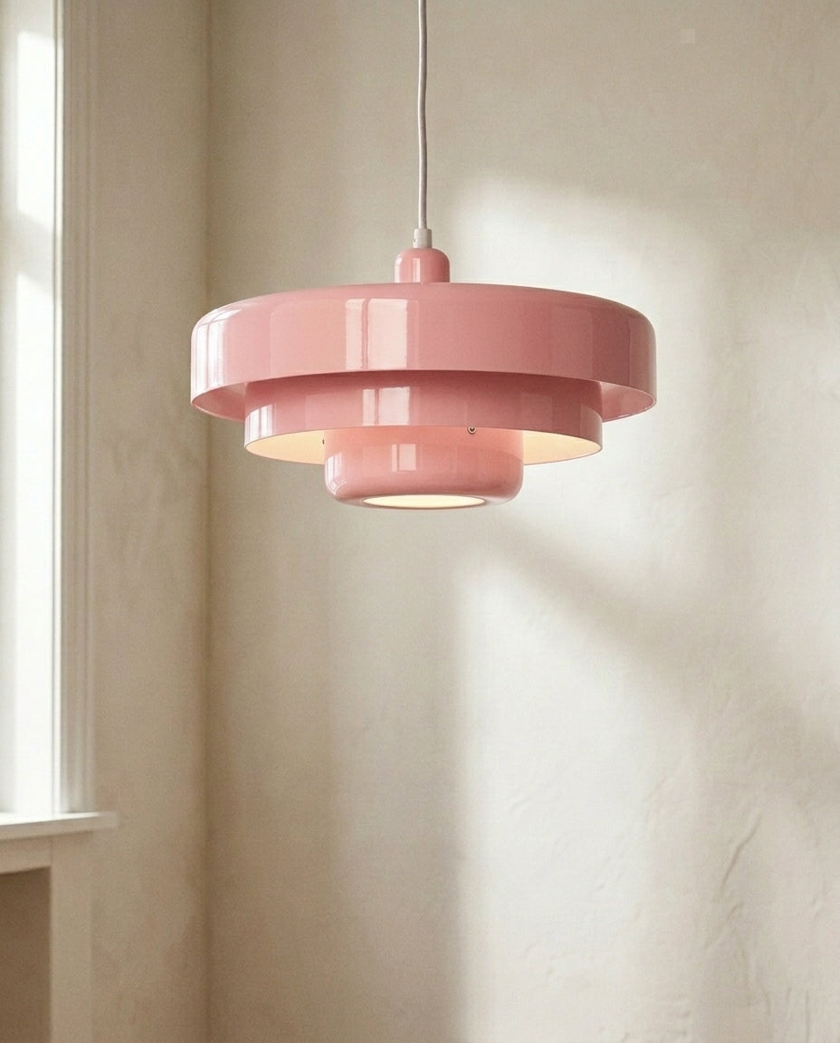 Nordic Pendant Light | Multi-Tier Vintage LED Ceiling Lamp
