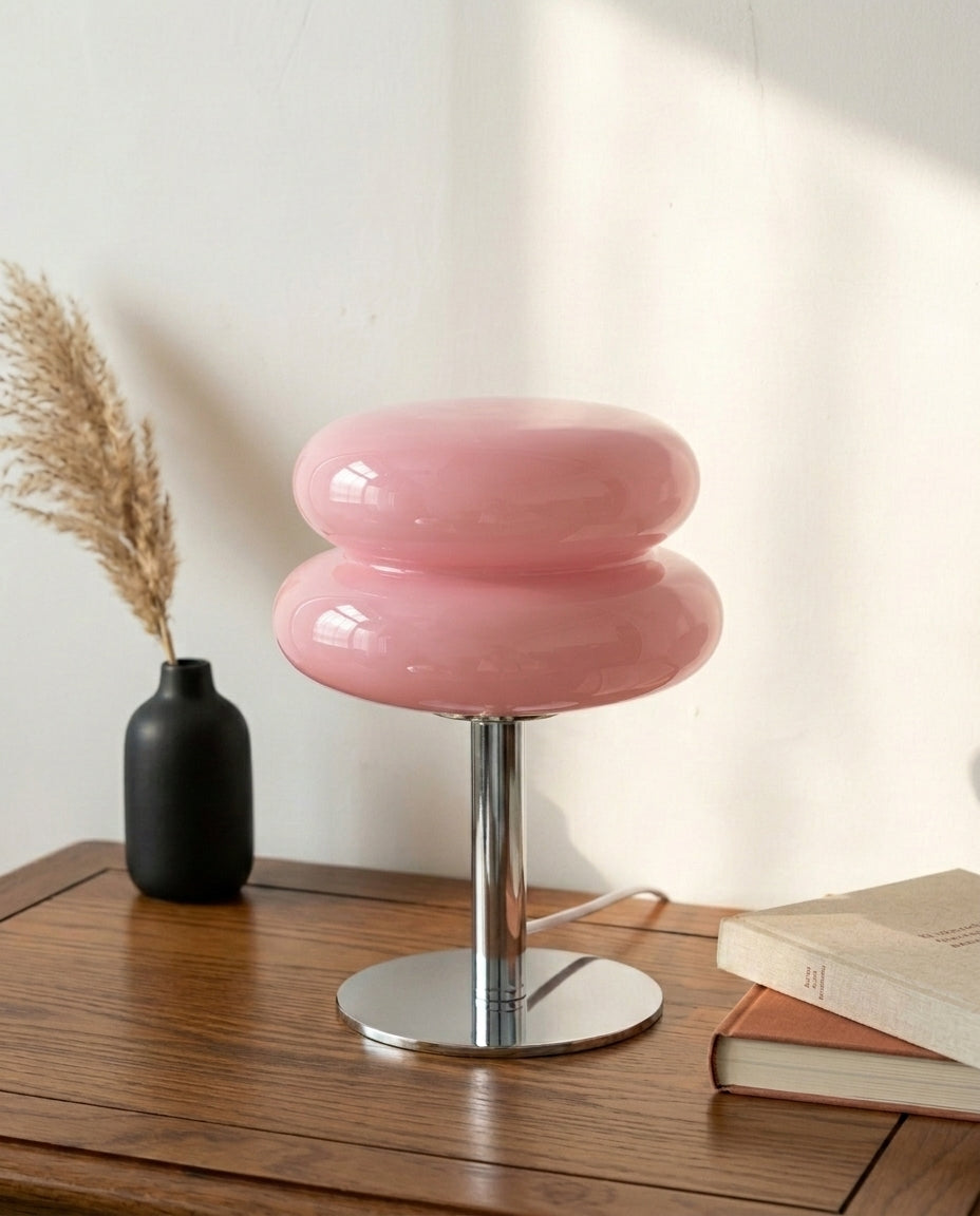 LED Bauhaus Table Lamp | Retro Orb Glow Desk Light