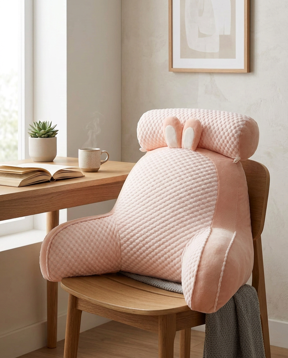 Back Support Cushion – Lumbar Pillow for Chair & Sofa