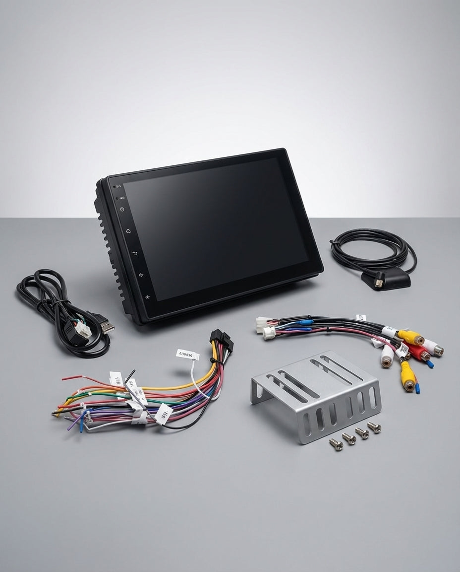 Double DIN Android Car Radio | GPS, BT & App Store