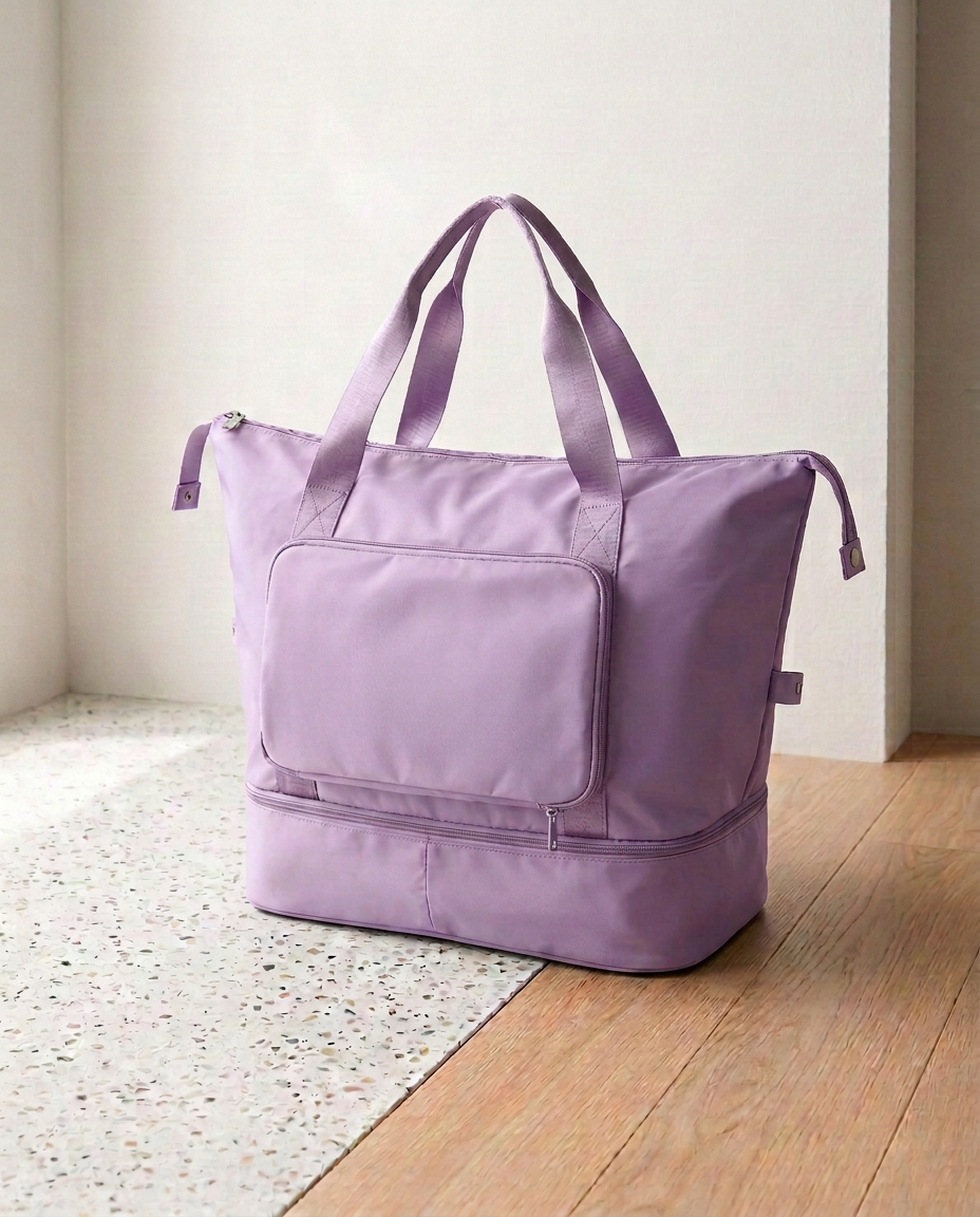 Foldable Travel Bag – Large Expandable Weekend Holdall