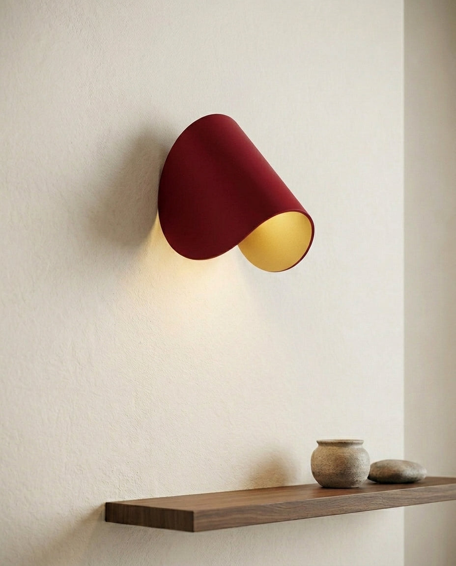 Colour-Changing LED Wall Light | Modern Brushed Design