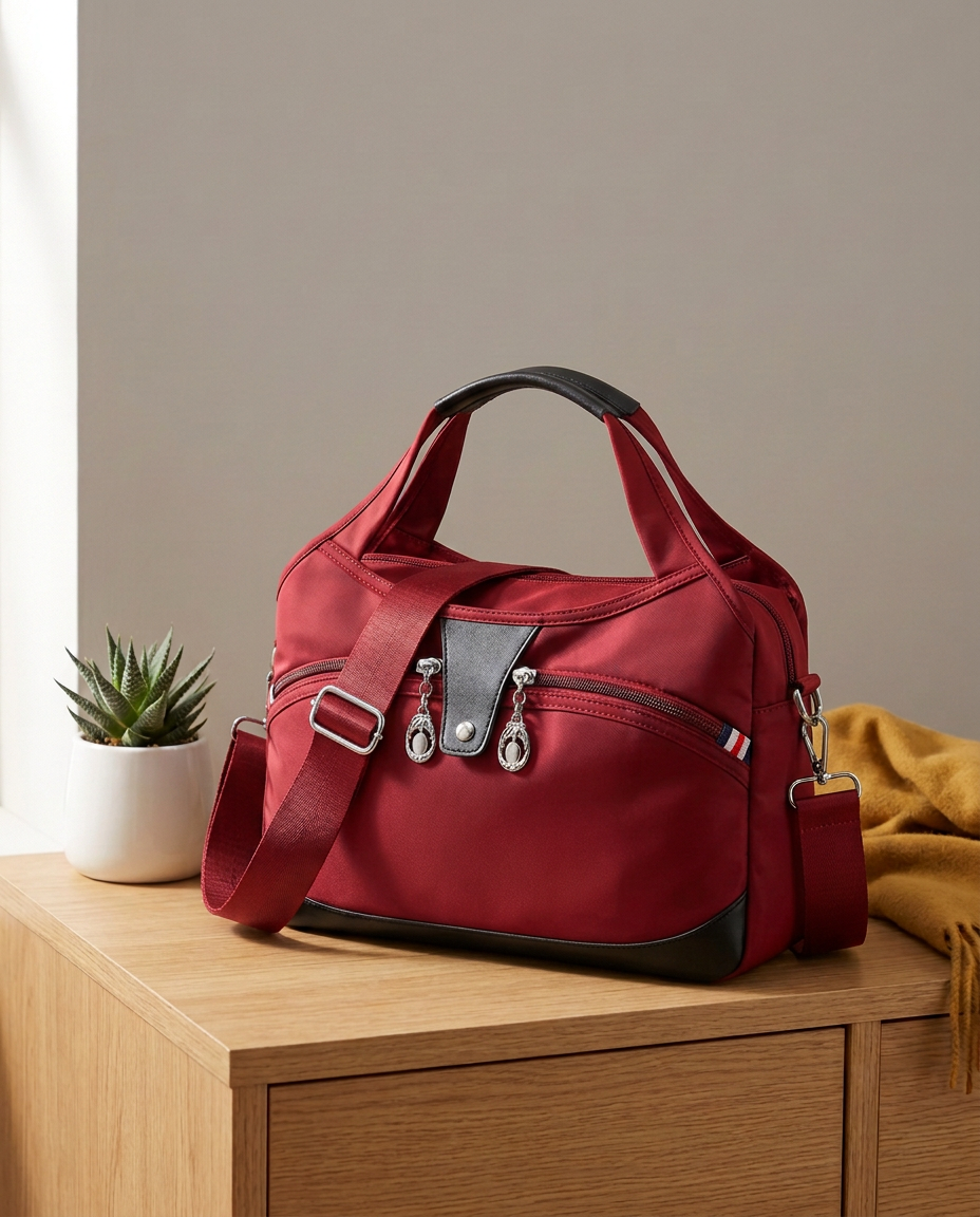 Anti-Theft Crossbody Handbag – Waterproof Oxford Tote